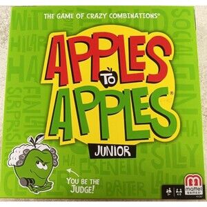 Apples to Apples Junior Board Game You Be the Judge by Mattel